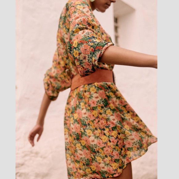 NWT Sezane Dress Pat XS - Picture 2 of 7